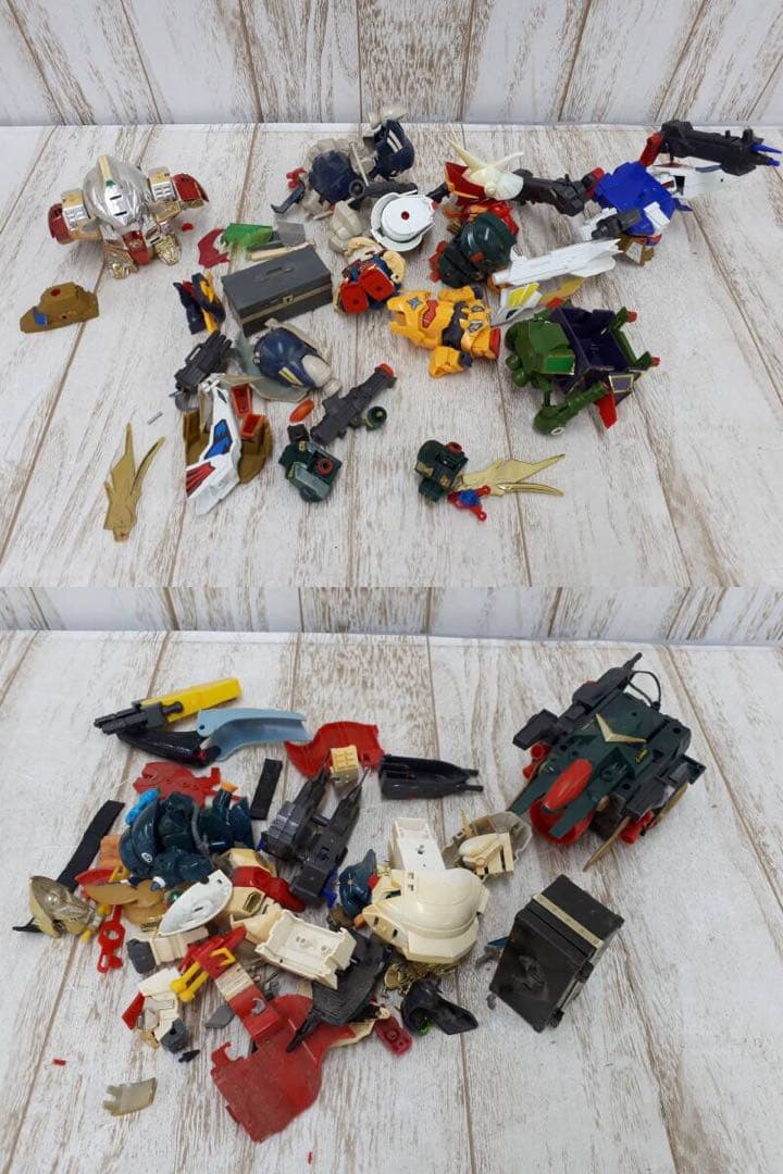 写真8枚 元祖SDガンダム 聖機兵物語 など？　大量　ジャンク扱い