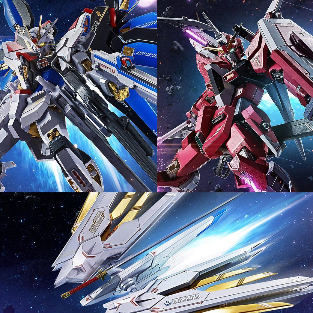 メタルロボット魂 マイティーストライクフリーダム インジャ弐式 3体まとめセット