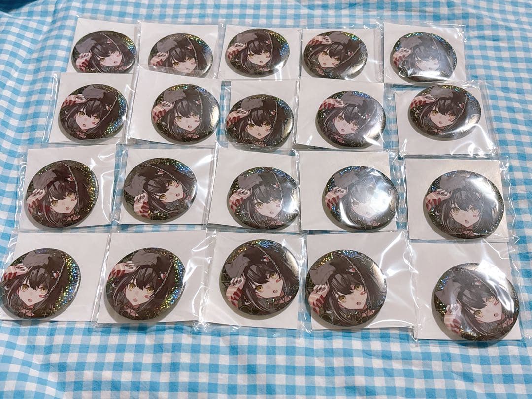 にじさんじ ましろ FANCY TOXIC ホログラム 缶バッジ 20点セット