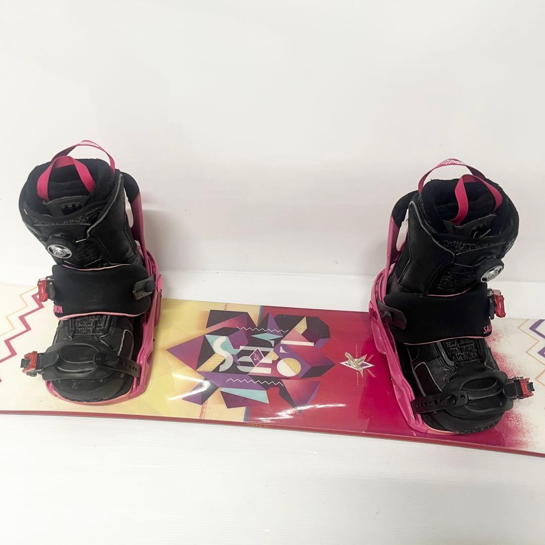 レディース SALOMON スノーボード　サロモン　女性用　スノボ　ビンディング