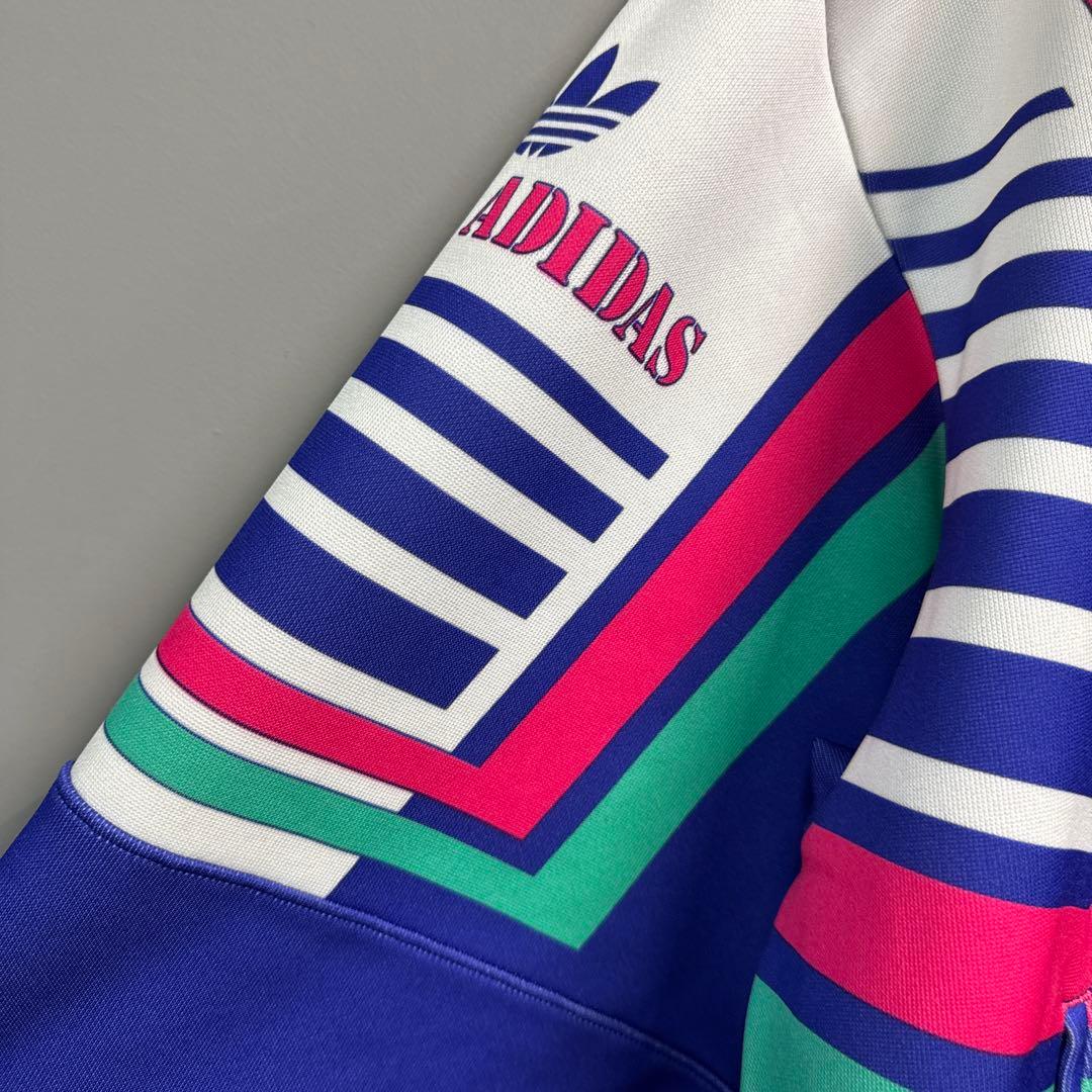 80s アディダスオリジナルス　トラックジャケットジャージ　デサント　XO