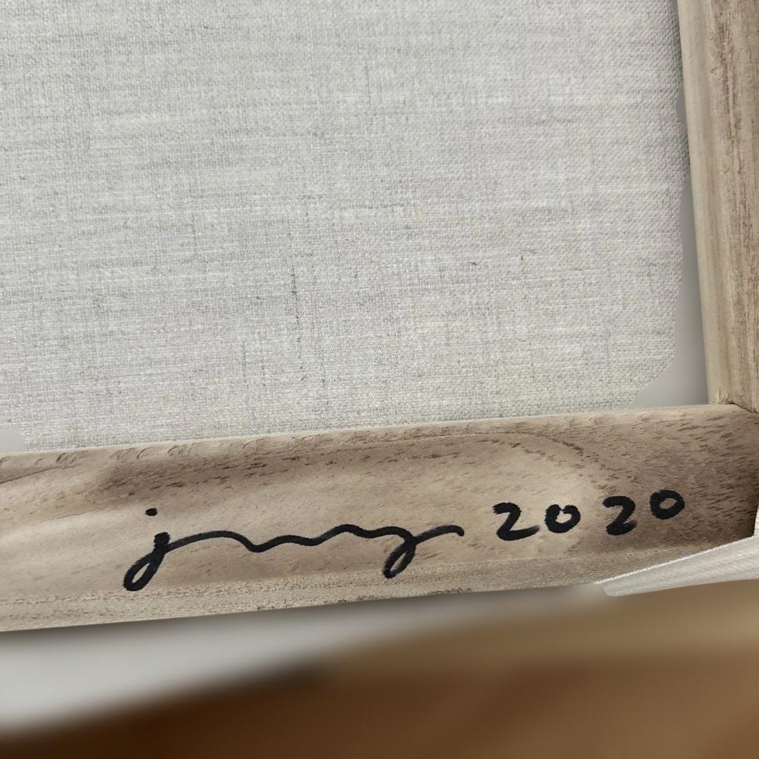 【値下げしました】ジェリー鵜飼　キャンバスアート　#2 blue