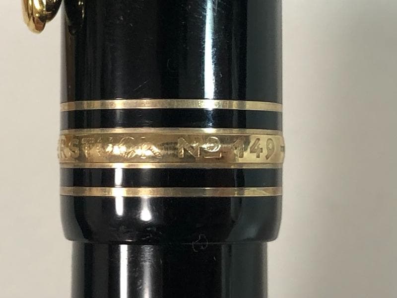 MONTBLANC　モンブラン　万年筆　No.149　ニブ18K　インク付き