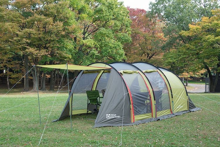 TENT FACTORY フォーシーズン トンネル 2ルームテント L L
