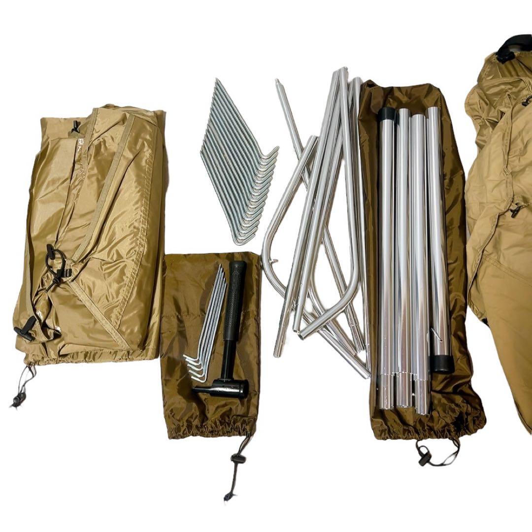 極美品 オガワ OGAWA Gloke8 T/C ワンポールテント グロッケ8