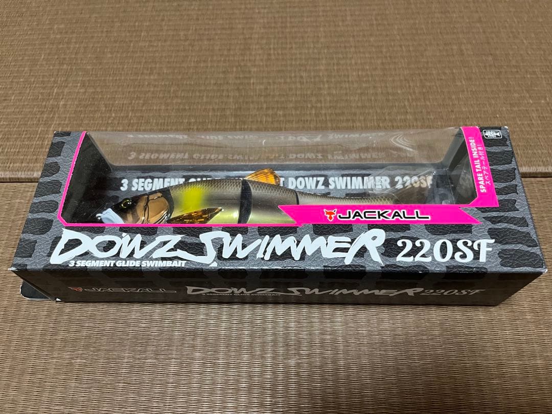 新品JACKALL DOWZ SWIMMER 220SF ブラストボーン３セット