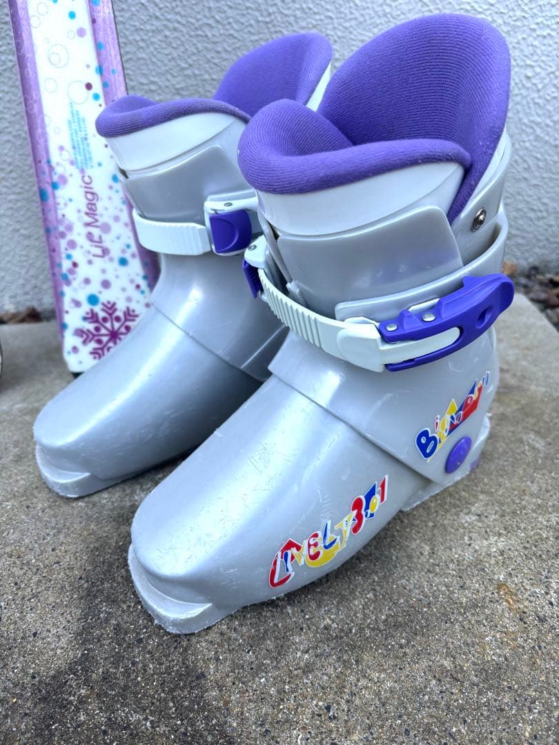 女の子用スキー フルセット 130cm 低〜中学年　エラン　美品です