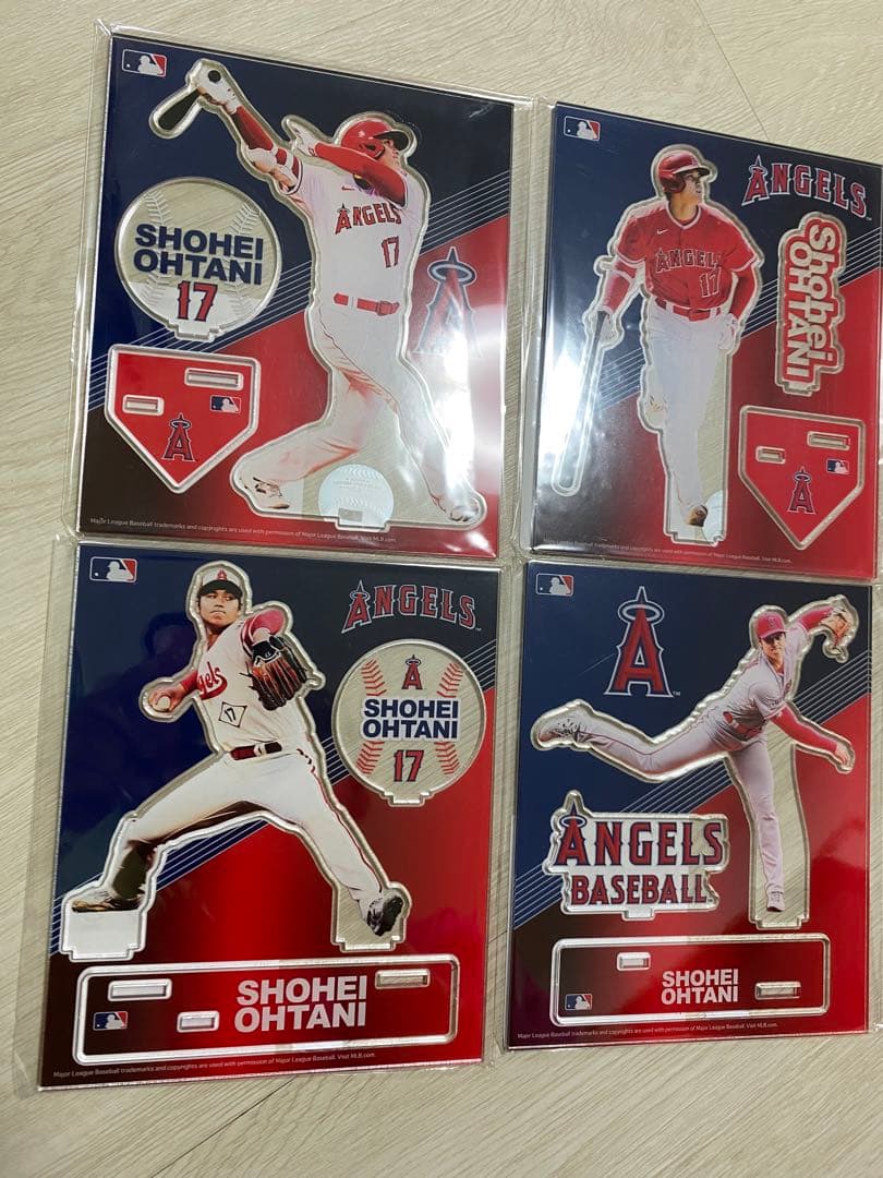 大谷翔平　アクリルスタンド　4種セット　郵便局限定　アクスタ