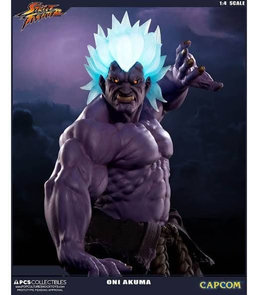 ストリートファイター 狂オシキ鬼 スタチュー 通常版 サイドショウ 豪鬼