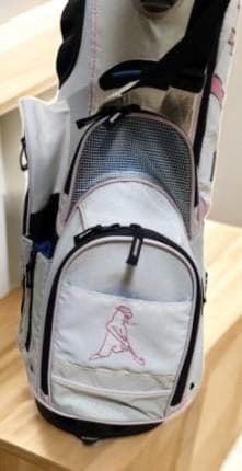 Olive　送料無料/お買得品　PING キャディバッグ ホワイト/ピンク