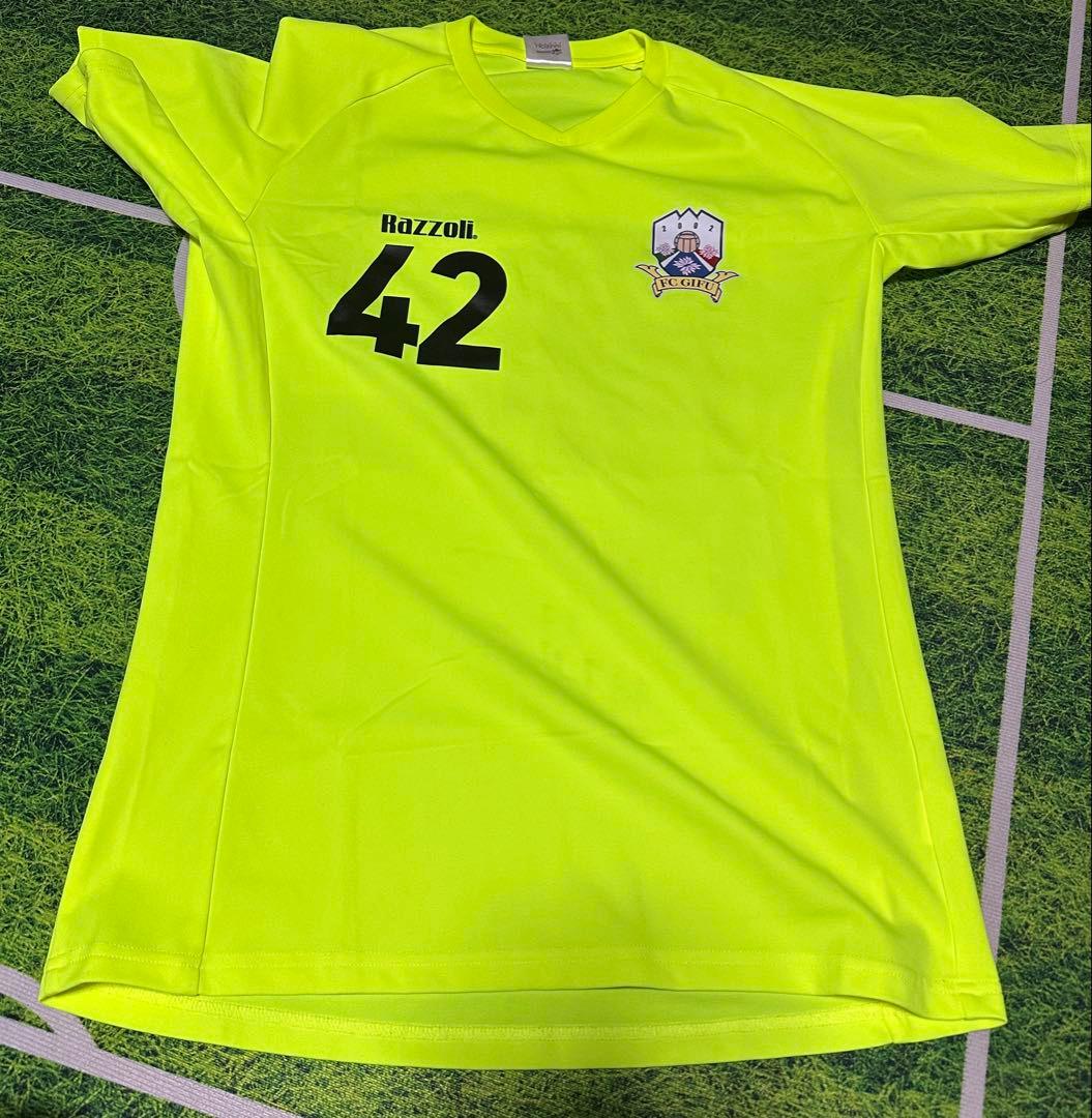 FC岐阜　トレーニングマッチウェア　柏木陽介選手実使用