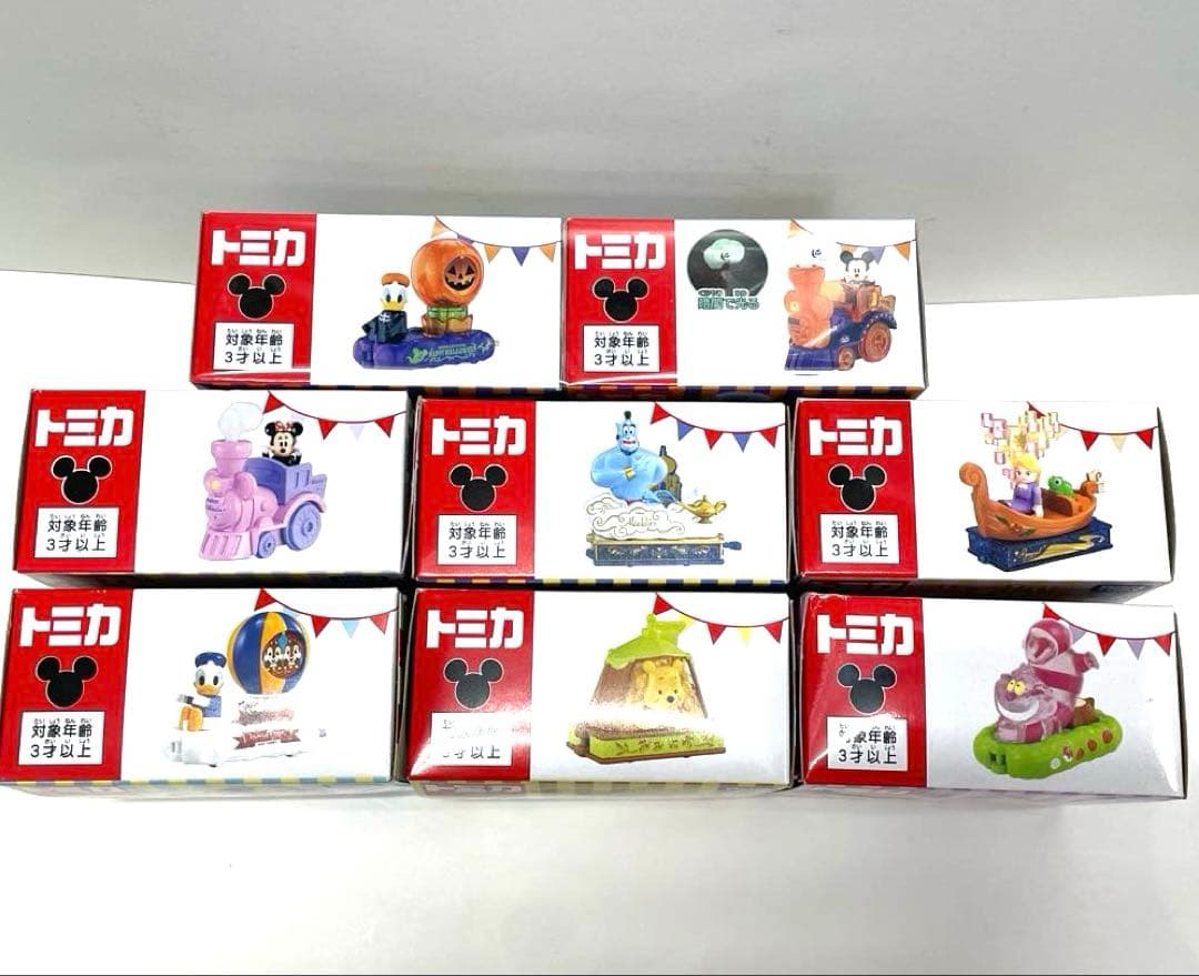 トミカ ドリームトミカ ディズニー トミカパレード ミニカー 8種セット