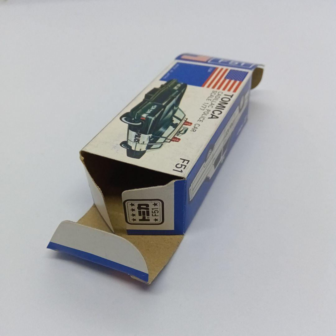 トミカ 青箱 日本製 F51 キャデラックポリスカー C MINNESOTA