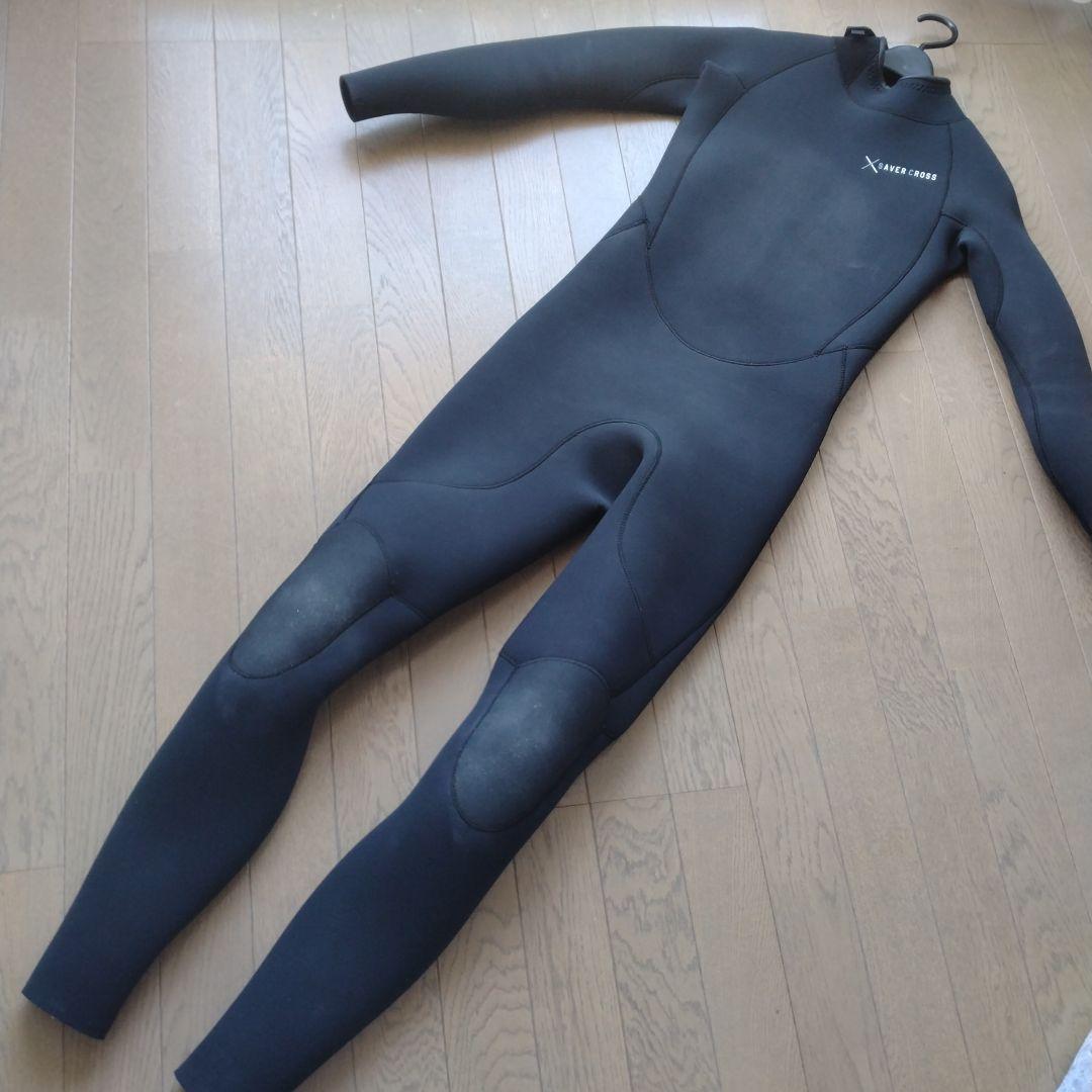 【美品】M　3mmジャージSAVERCROSS 　BK 　セイバークロス