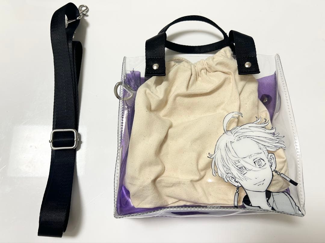 東京リベンジャーズ 黒川イザナ 原画展コマクリアバッグなど セット合計13点