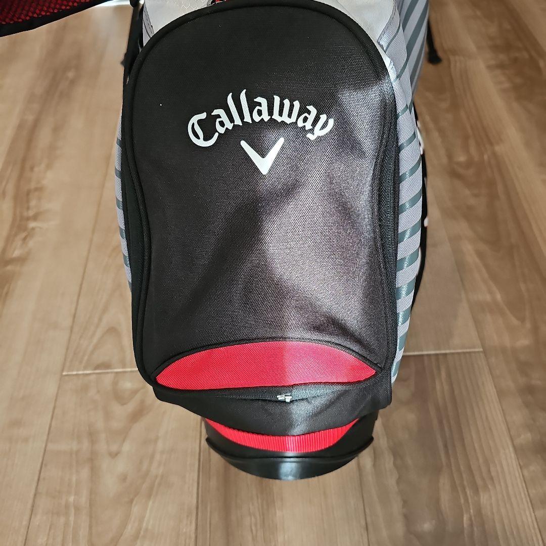 レア　キャロウェイ CHEV スタンド式キャディバッグ 9.0型 口枠7分割
