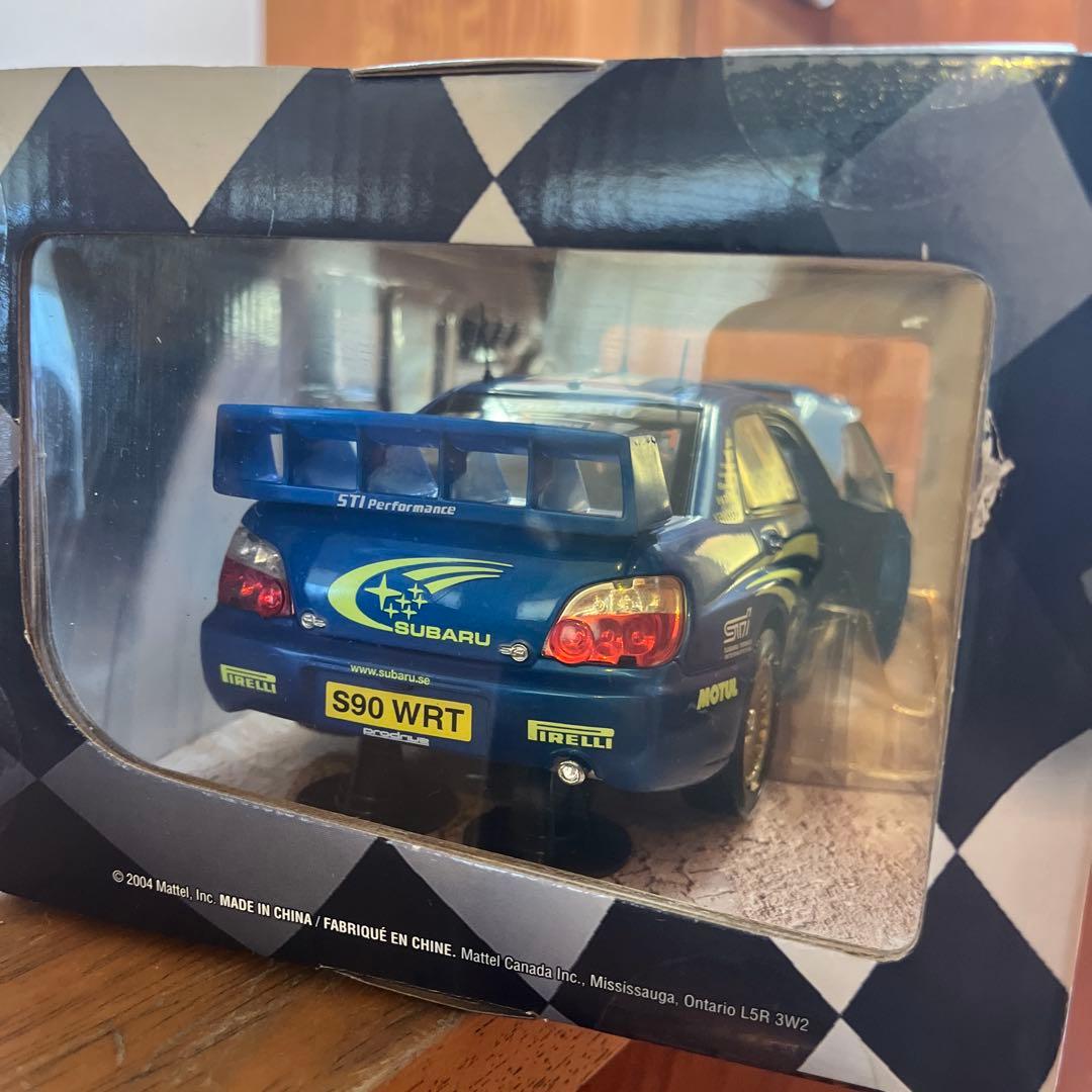 スバル WRC ラリーカー 1:18 ソルベルグ