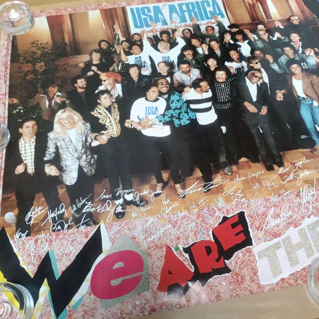 We are the World 1985 ヴィンテージ・ポスター