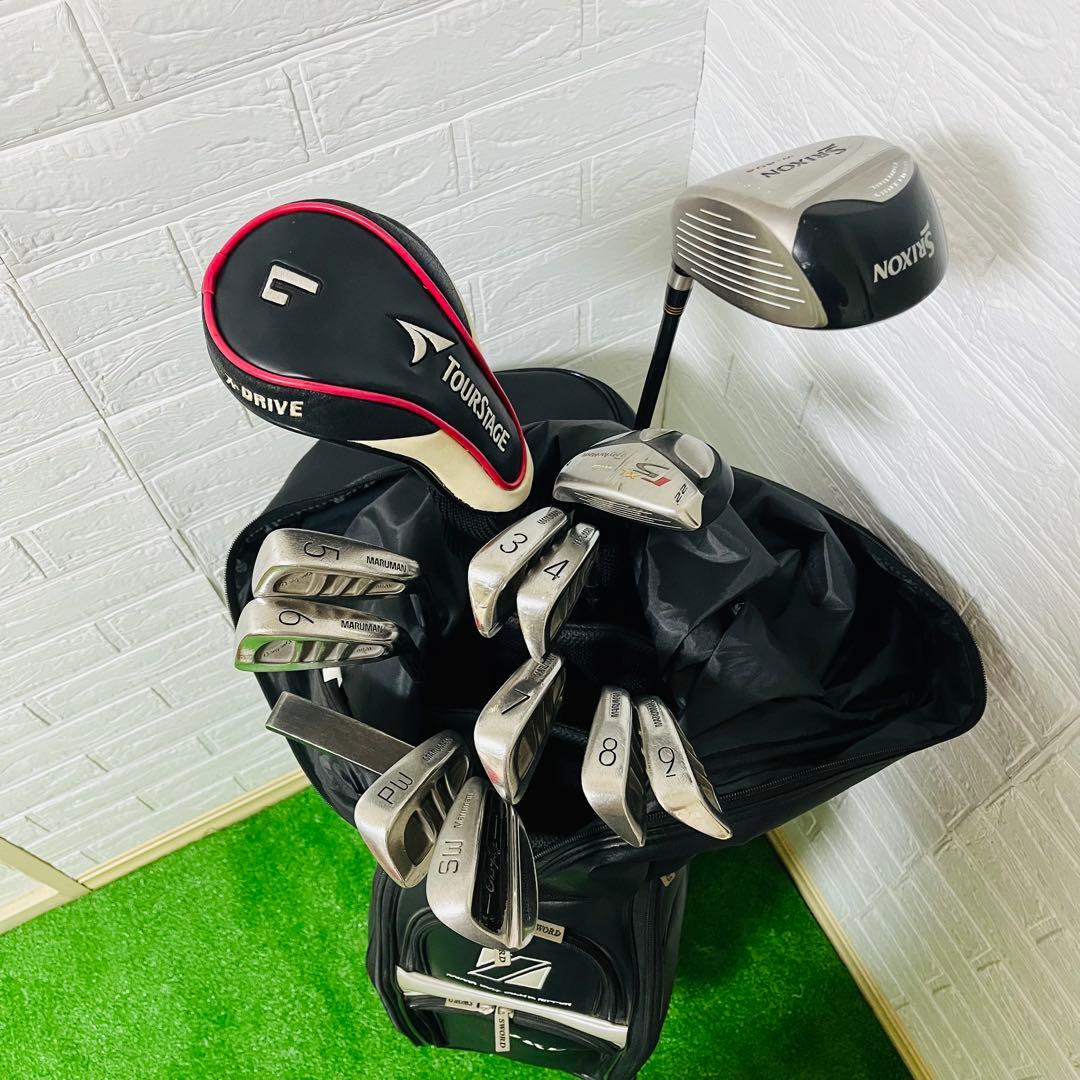【☆大人気☆】☆スリクソン☆マルマン☆メンズ☆ゴルフクラブセット☆初心者☆