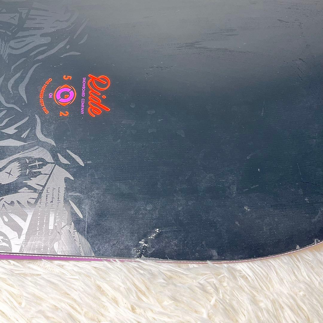 【良品】RIDE MACHETE スノーボード 152cm ビンディング　L