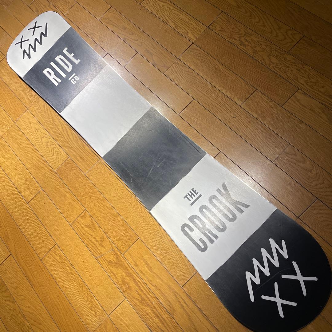 【値下げ】RIDE CROCK155cm 2点セット　グラトリ　初中級向け