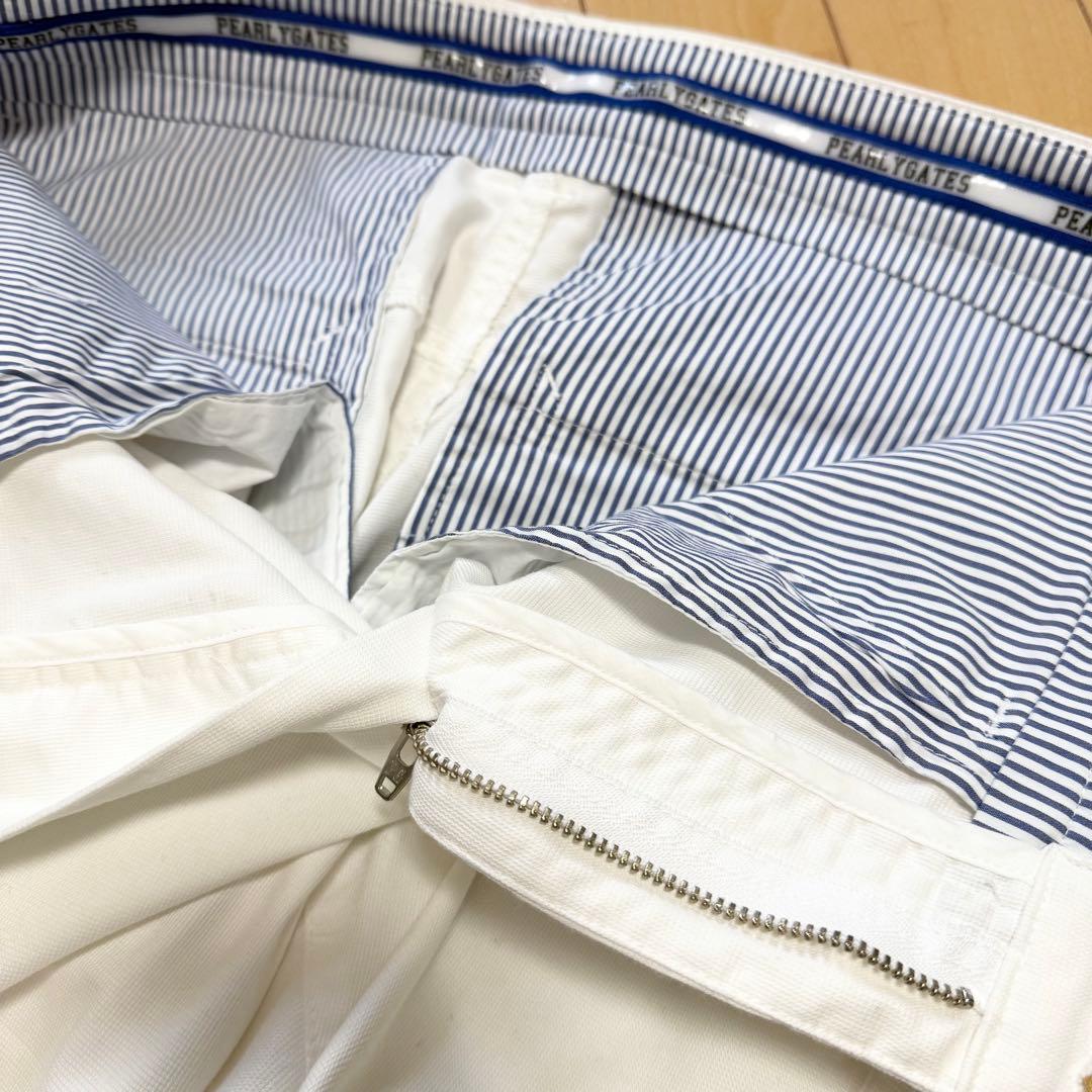 PEARLY GATES パーリーゲイツ ゴルフパンツ 白 サイズ4 メンズ