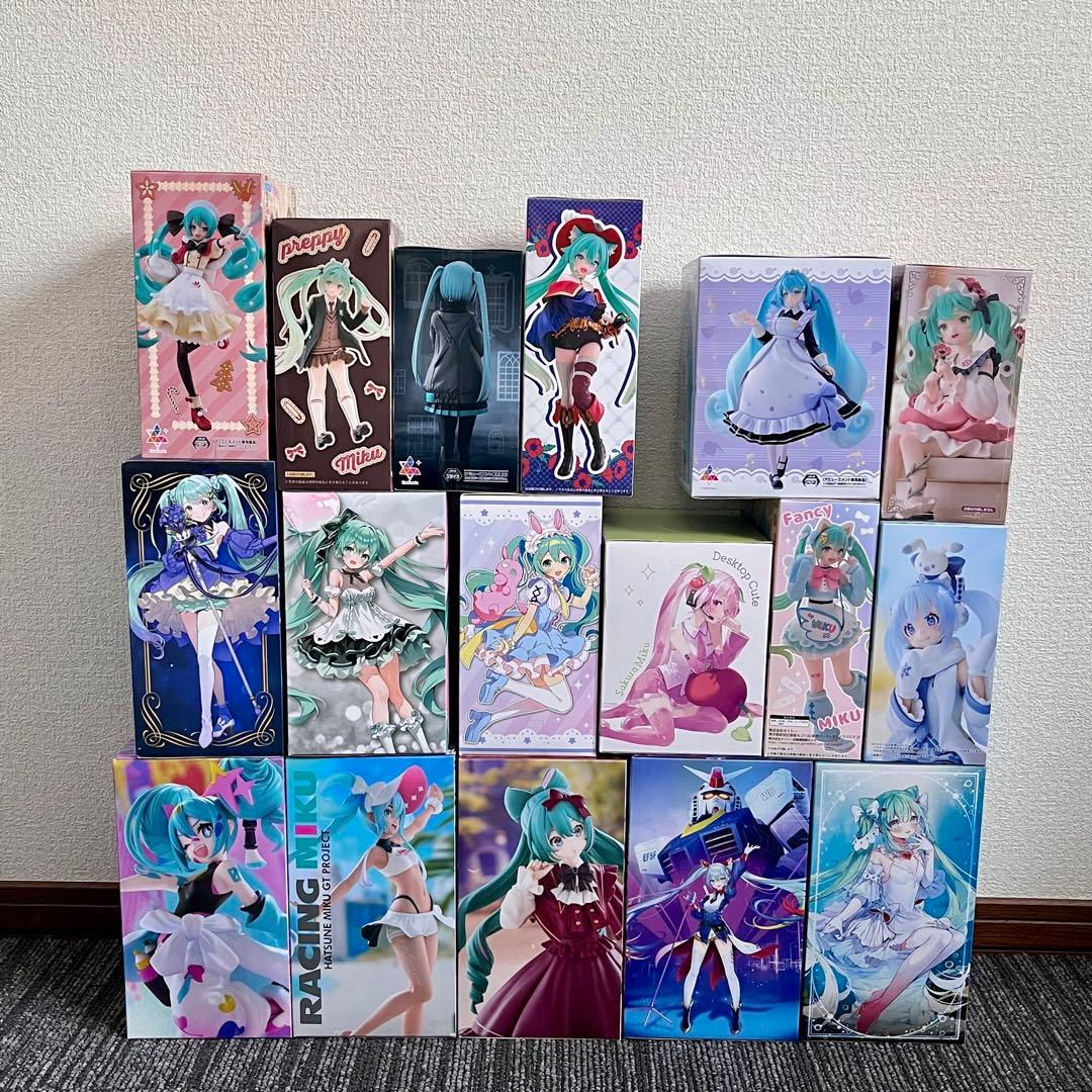 【17点まとめ売り】初音ミク フィギュア