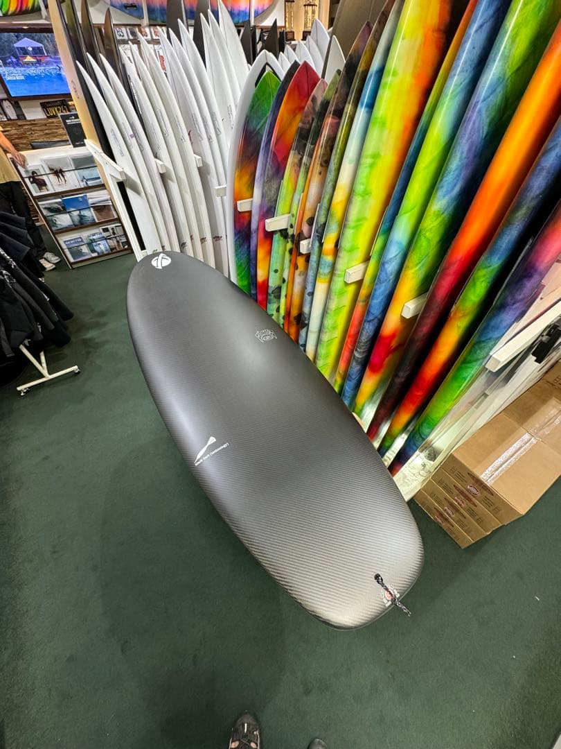 all カーボン　ロスト パーティプラッター ブラックダート 5’8” 美品