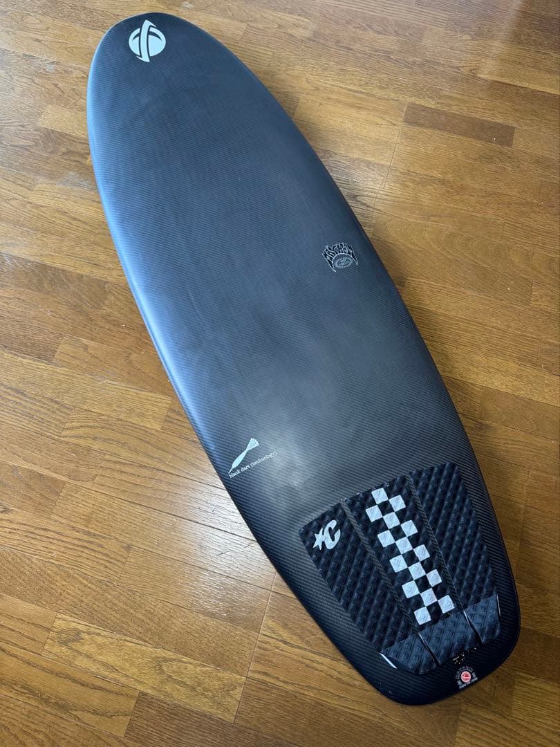 all カーボン　ロスト パーティプラッター ブラックダート 5’8” 美品