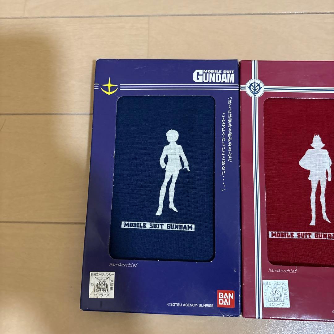 機動戦士ガンダム ハンカチセット　当時物