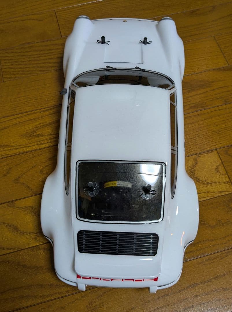 タミヤ　ポルシェボディ　TT-02　ホビーウイングESC ブラシレスモーター