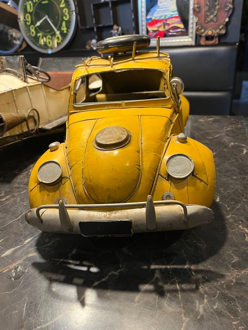 ブリキビートル、ブリキの車、特大ワーゲン、フォルクスワーゲンビートル