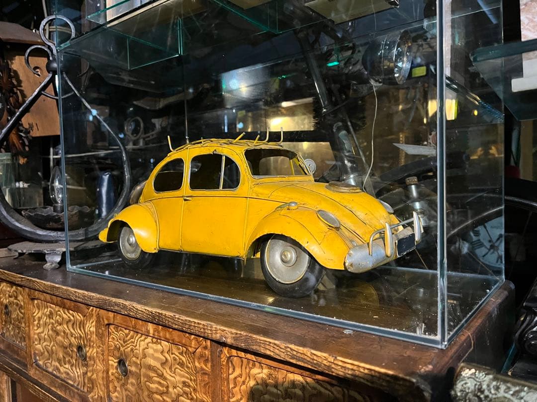 ブリキビートル、ブリキの車、特大ワーゲン、フォルクスワーゲンビートル