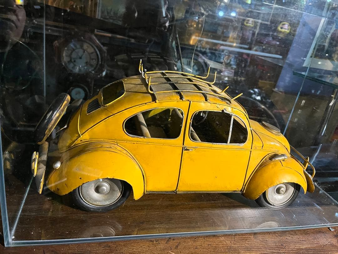 ブリキビートル、ブリキの車、特大ワーゲン、フォルクスワーゲンビートル