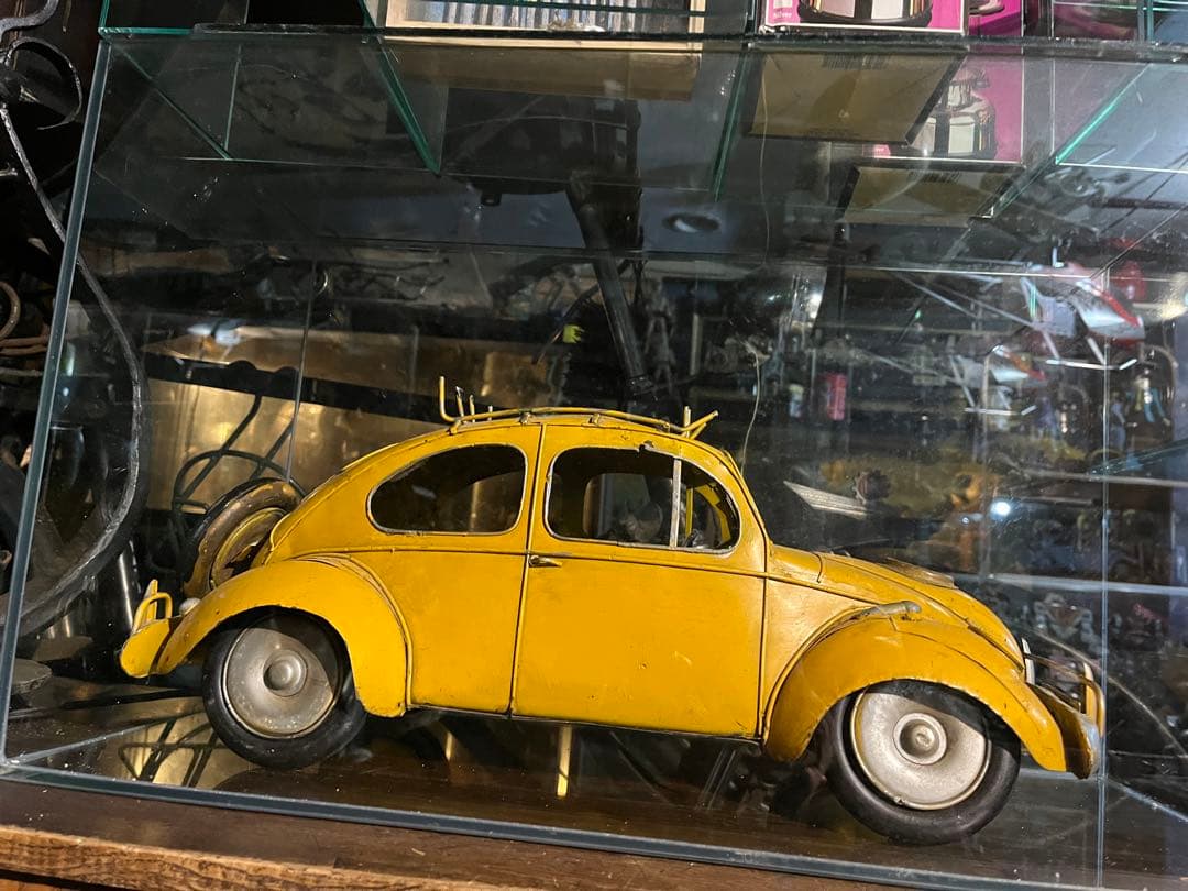 ブリキビートル、ブリキの車、特大ワーゲン、フォルクスワーゲンビートル