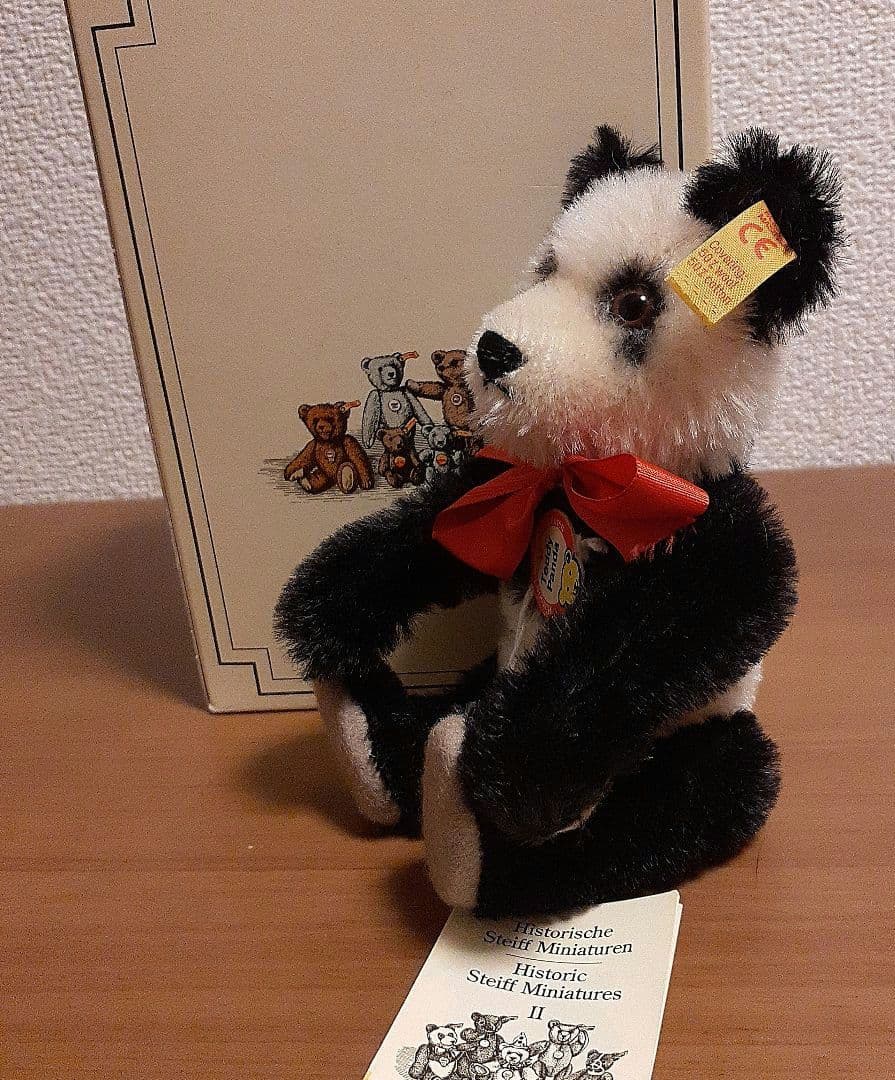 Steiff ミニチュアパンダ ぬいぐるみ