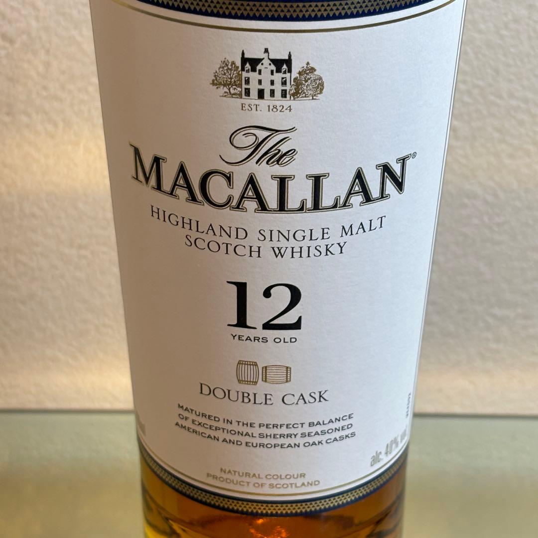 NA3143 未開栓! TheMacallan マッカラン 12年 ダブルカスク