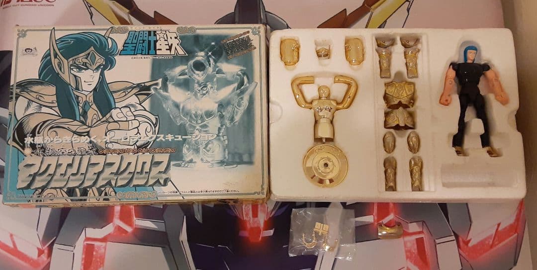 未使用パーツ有　入手困難　希少　アクエリアスクロス　聖闘士星矢　聖闘士聖衣大系