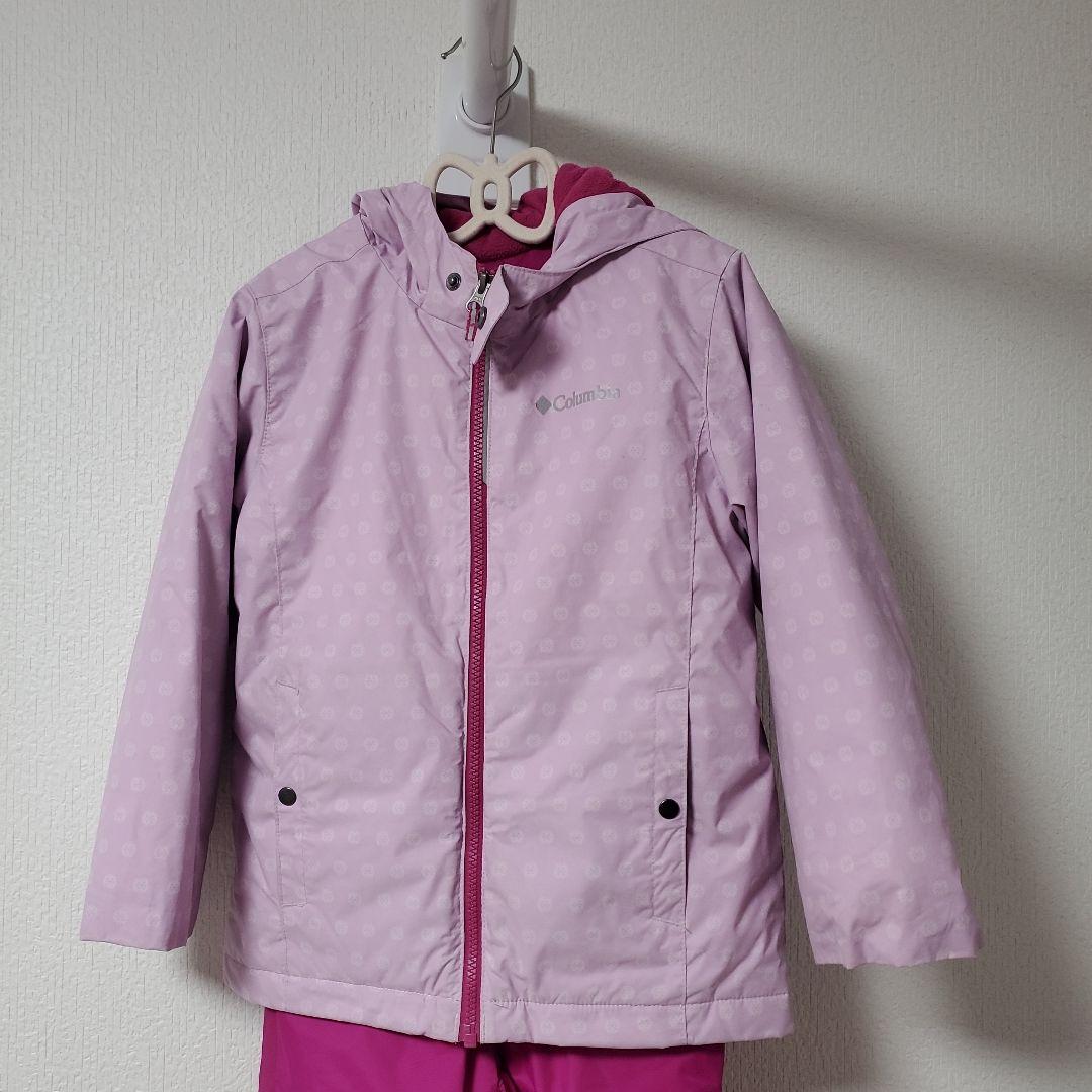 Columbia スキーウェアセット XS ピンク
