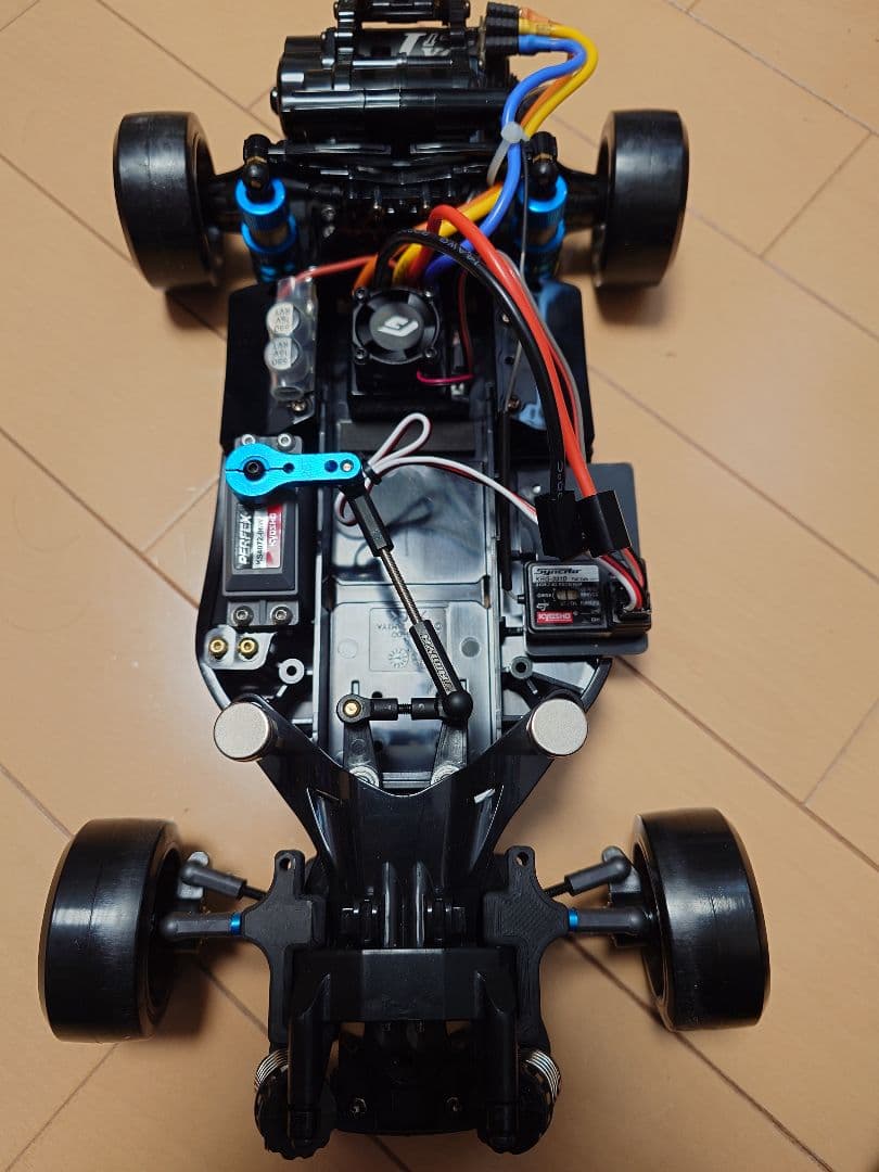 タミヤM-06MRCコンバ組込み済みブラシレスモーター仕様