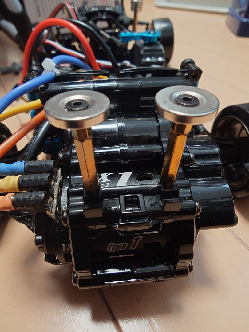 タミヤM-06MRCコンバ組込み済みブラシレスモーター仕様