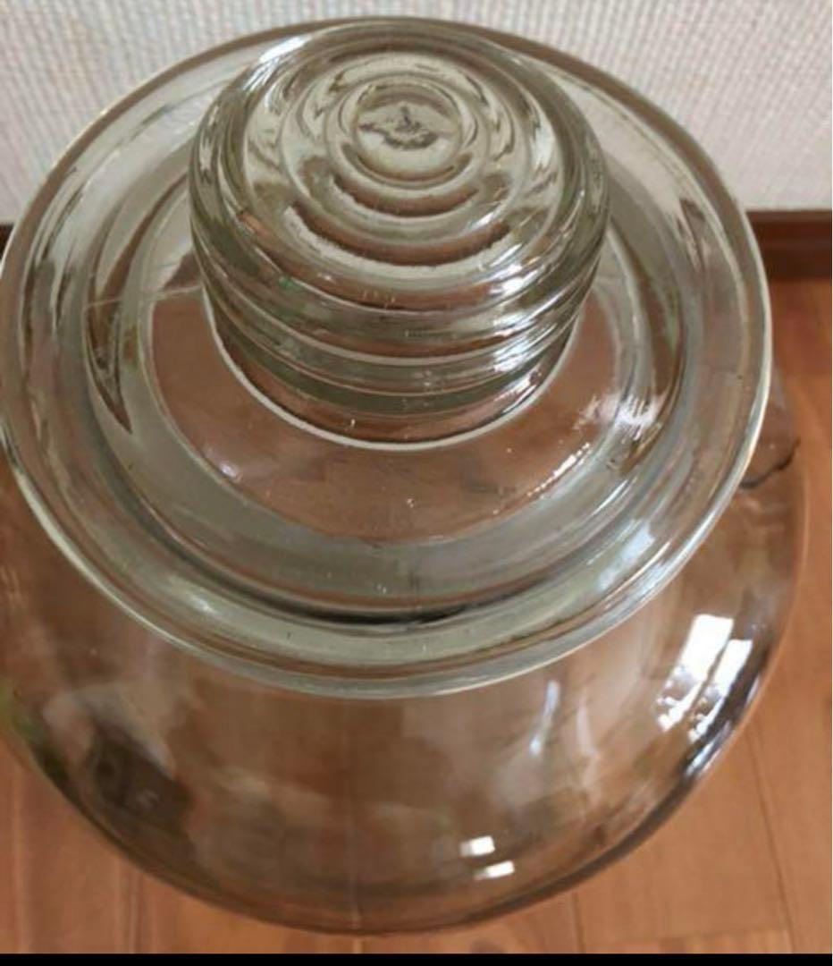 レトロ瓶・特大・ガラス瓶・昭和レトロ・駄菓子瓶・梅酒瓶・アンティーク・物入れ