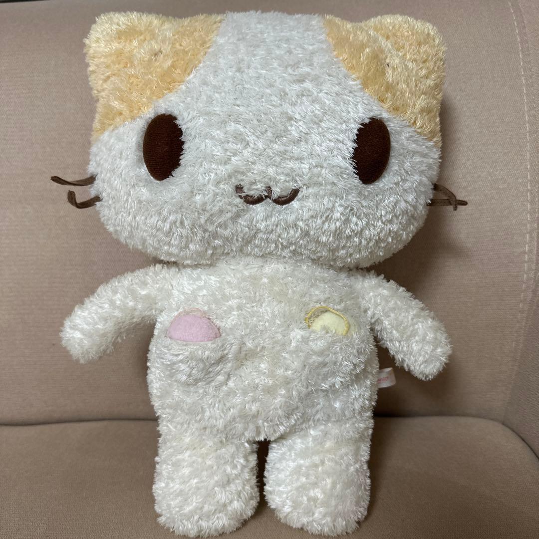 マシュマロみたいなふわふわにゃんこ　ぬいぐるみ　2006年製　レア
