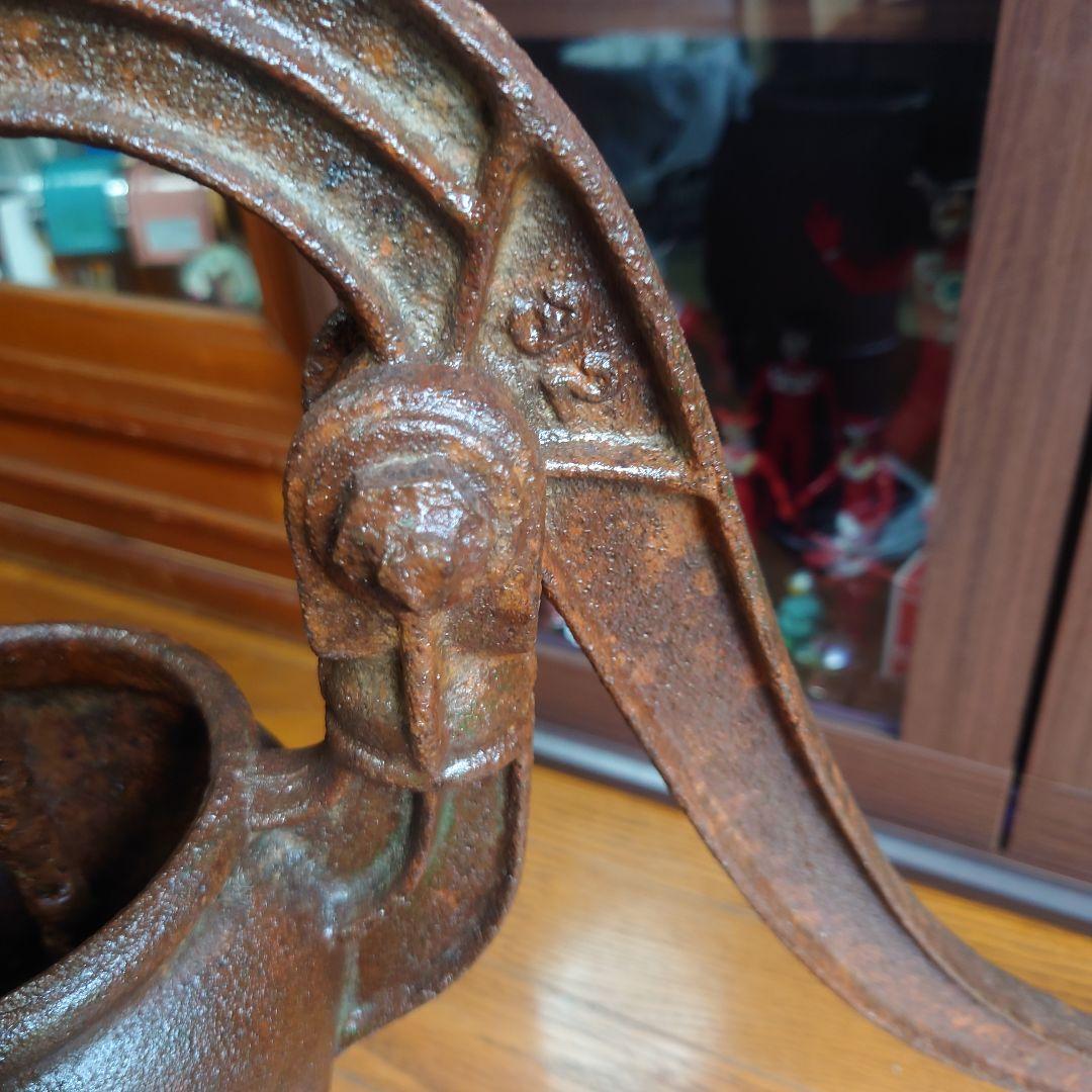 古道具　希少　サクラマーク川本式　手押ポンプ　昭和中期