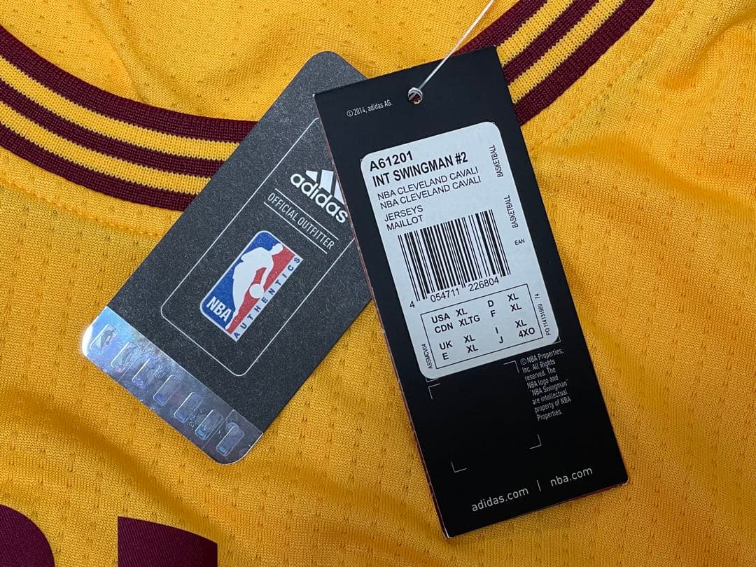 新品 レブロン キャブス ユニフォーム XL LEBRON CAVS ジャージ