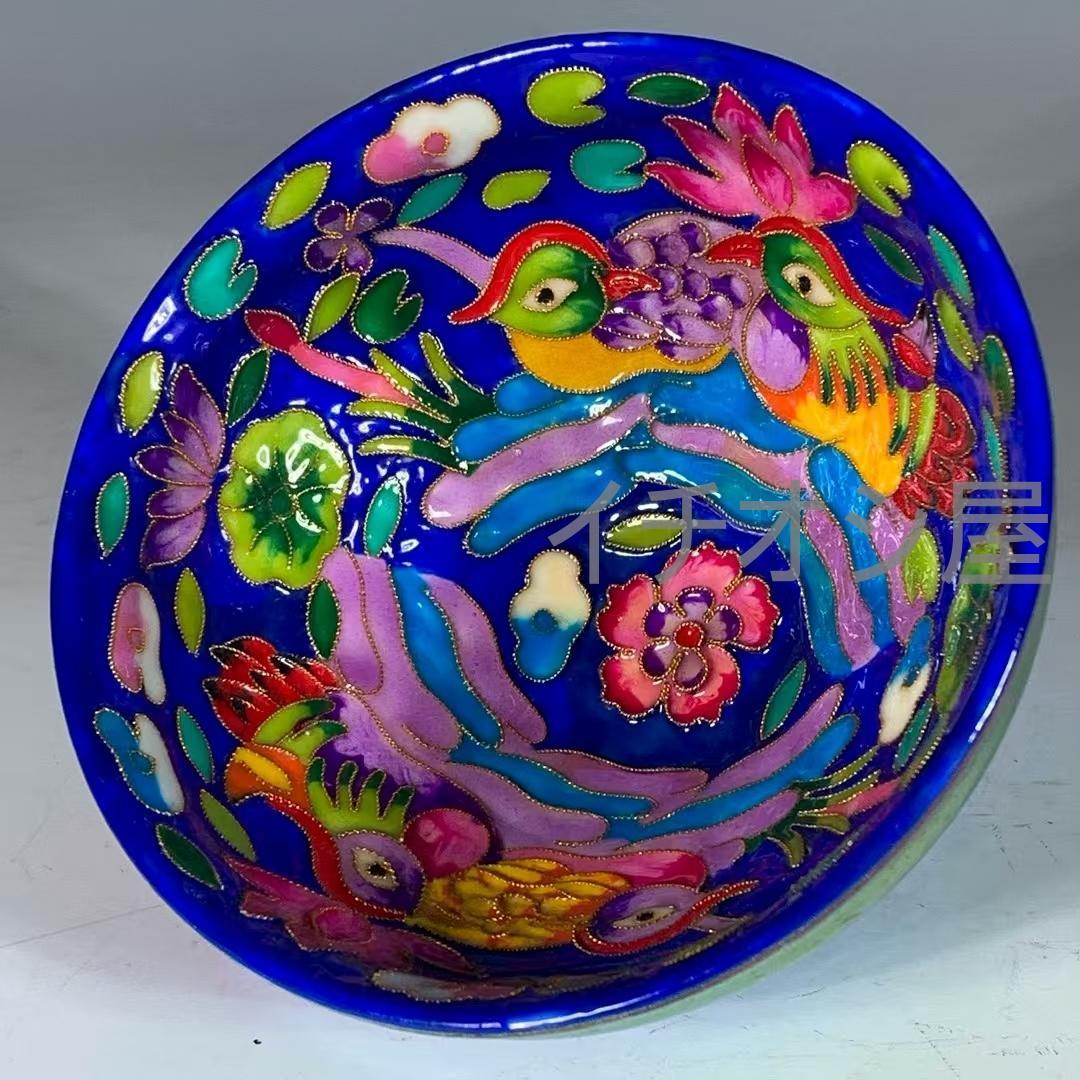 中国古美術 宋建窯盞 七宝焼き天目 鴛鴦遊水盞 油滴天目 抹茶碗 茶道具 古陶磁