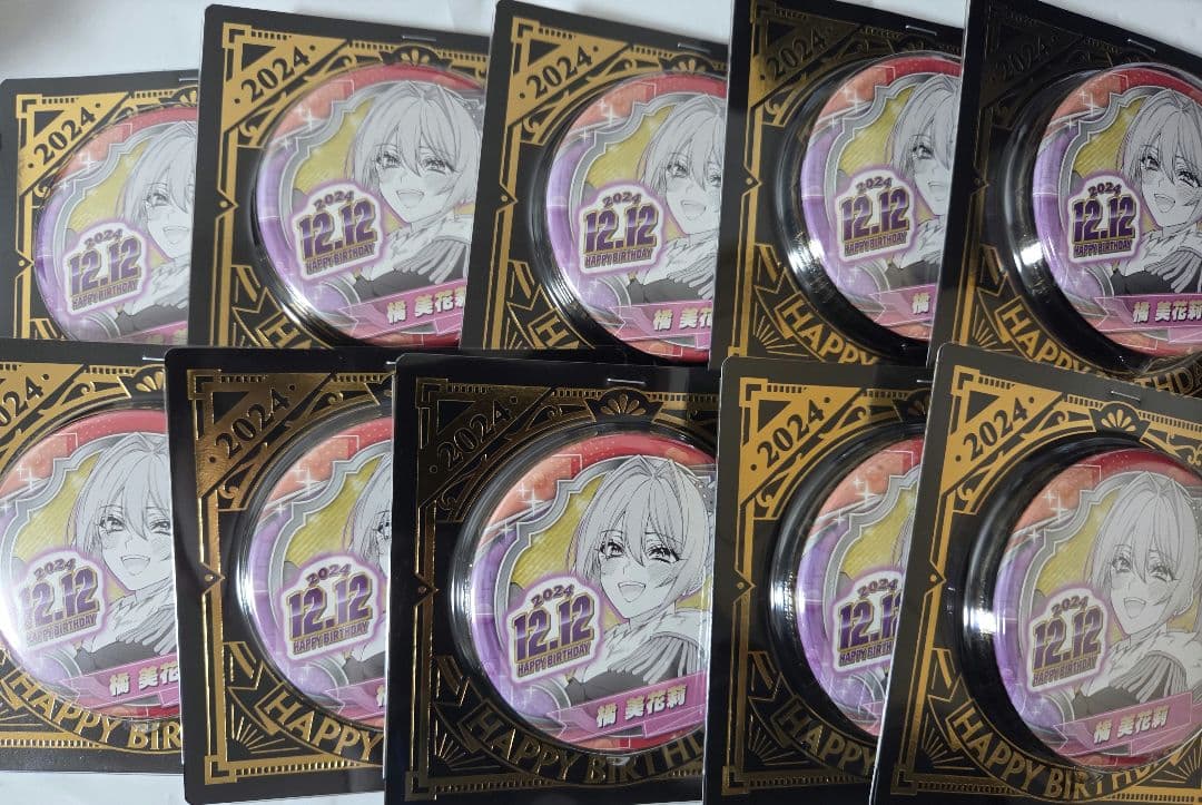 ジャンプショップ バースデイ缶バッジ 2.5次元の誘惑 橘美花莉 10セット