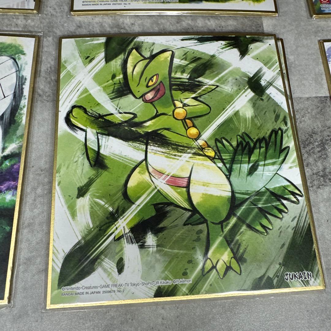ポケモン公式 色紙アート16枚 伝説多数 美品 まとめ売り
