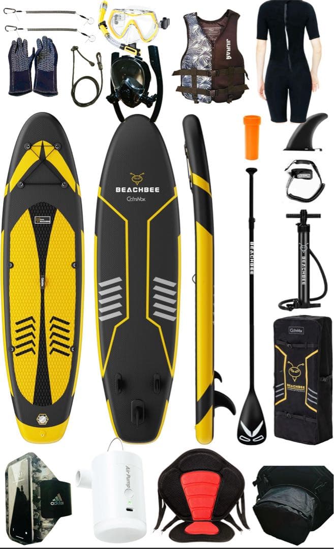 送料無料　SUP サップ10点α初心者 完全フルセット　新品　男女兼用　釣りなど