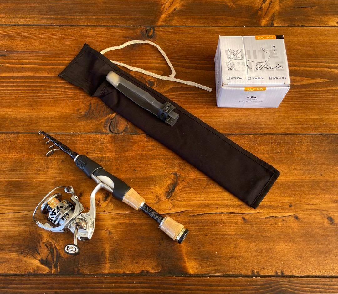 限定1セット　トラウトロッド　4ft9inch スピニングテレスコロッド　渓流